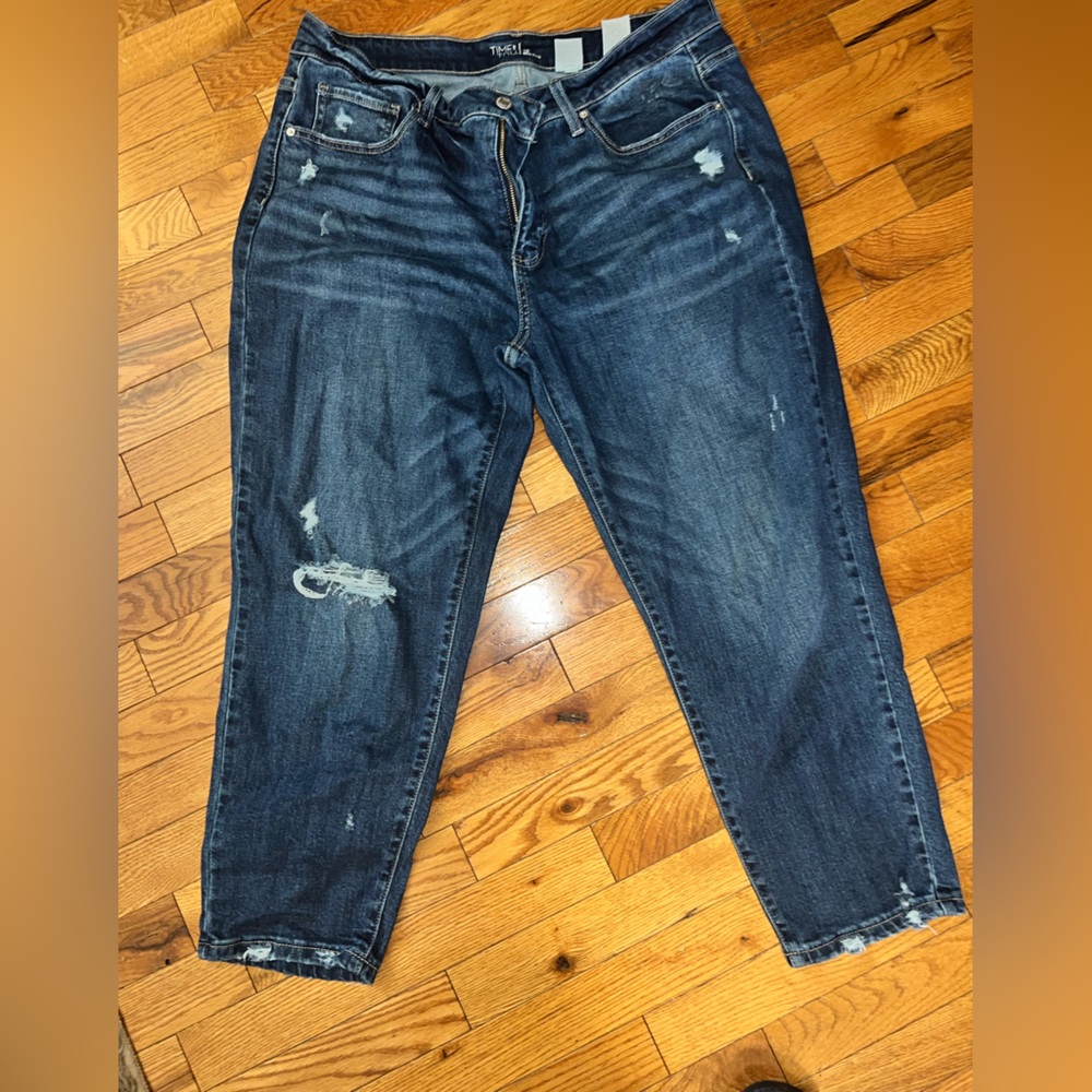 Time & Tru ankle jeans